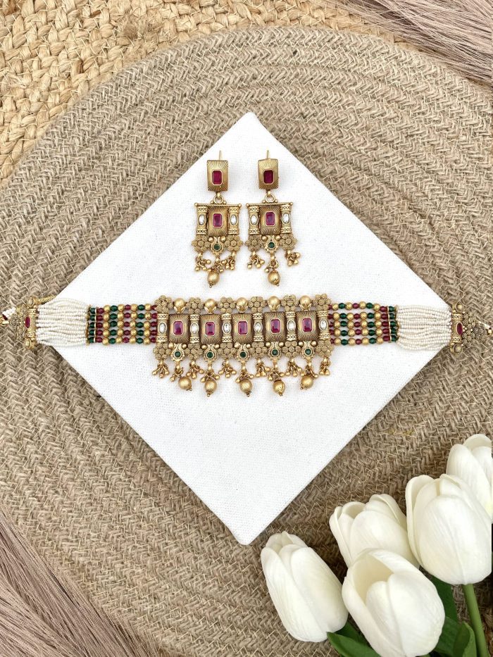 Gold a like necklace high quality 4 - Image 1