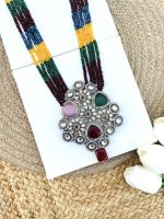 Amaya long necklace multi - Image 3