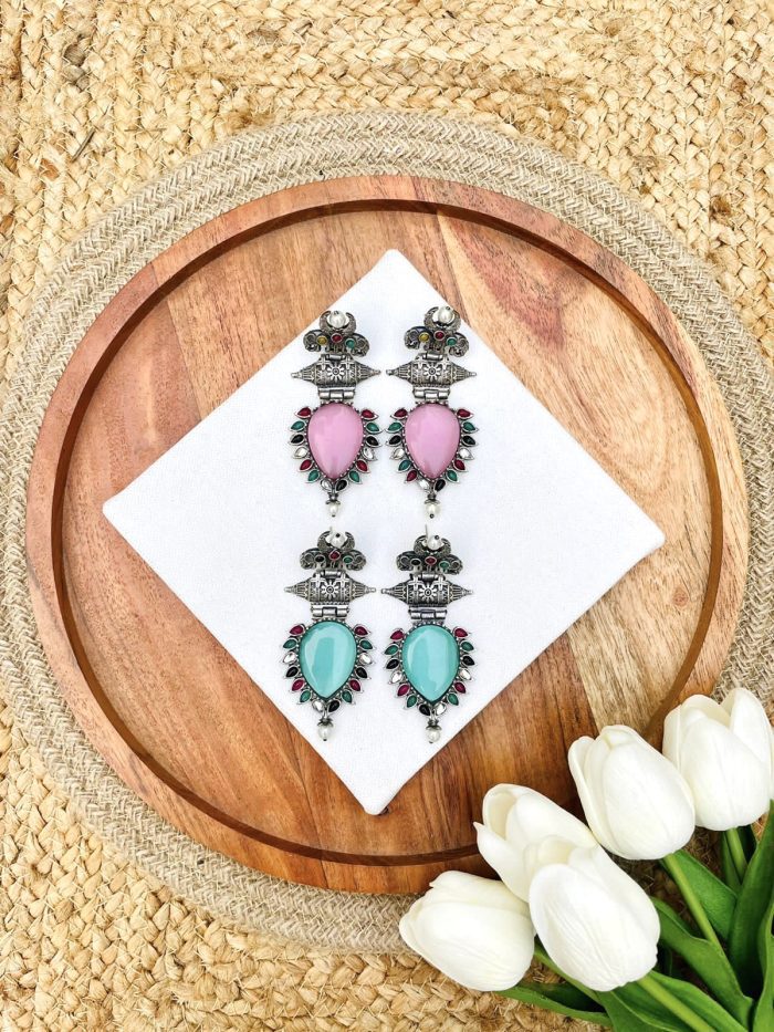 Nyra Brass earrings - Image 2