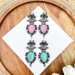 Nyra Brass earrings