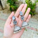 Rikita brass jhumka