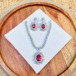 Dyuti Ad necklace ruby