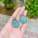 Dilesha brass earrings