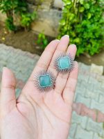 Misba brass earrings - Image 4