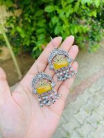 Reshma brass earrings - Image 3