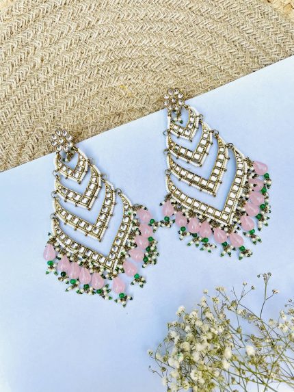 Dilpreet earrings pink