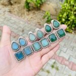 Survani brass earrings
