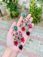 Multi Stone Earrings - Image 2