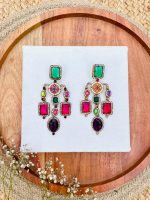 Multi Stone Earrings