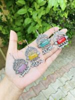 Reshma brass earrings