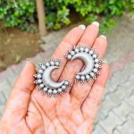 Bherula brass earrings