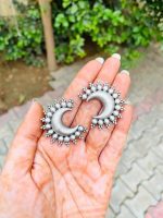 Bherula brass earrings