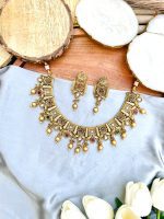 Jodha gold plating necklace