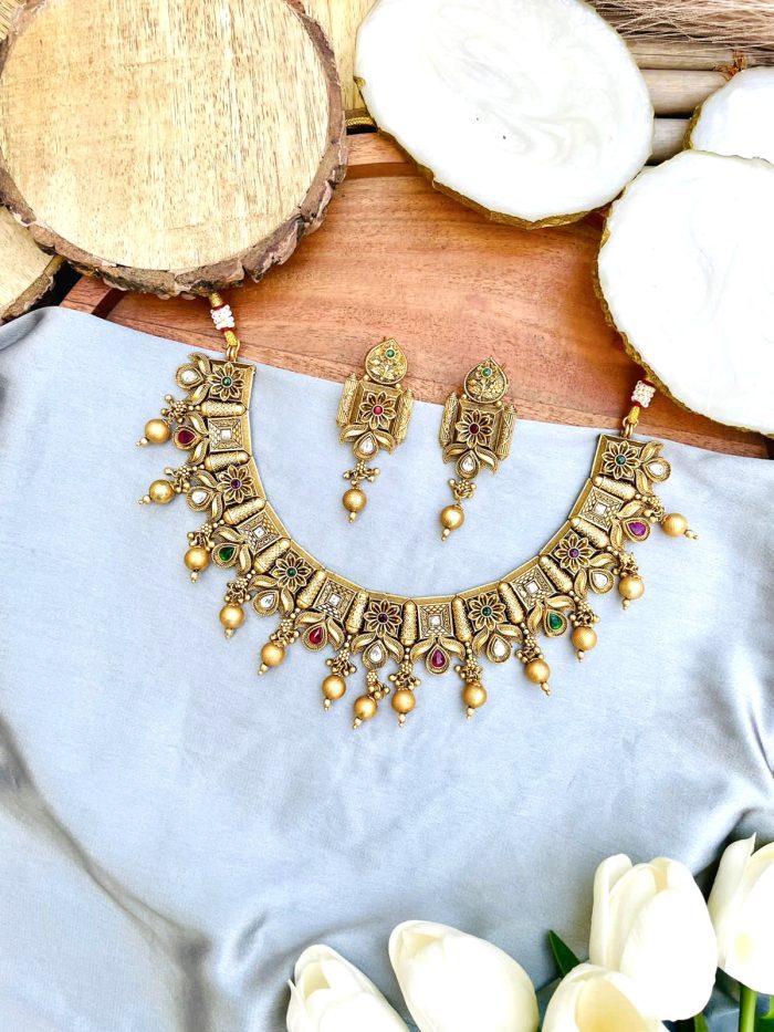 Jodha gold plating necklace - Image 1