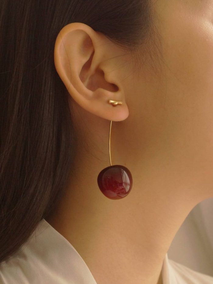 Cherry earrings - Image 1