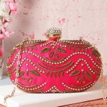 Ishu clutch blush pink