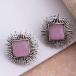 Misba brass earrings