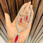 Geeta ad necklace Ruby