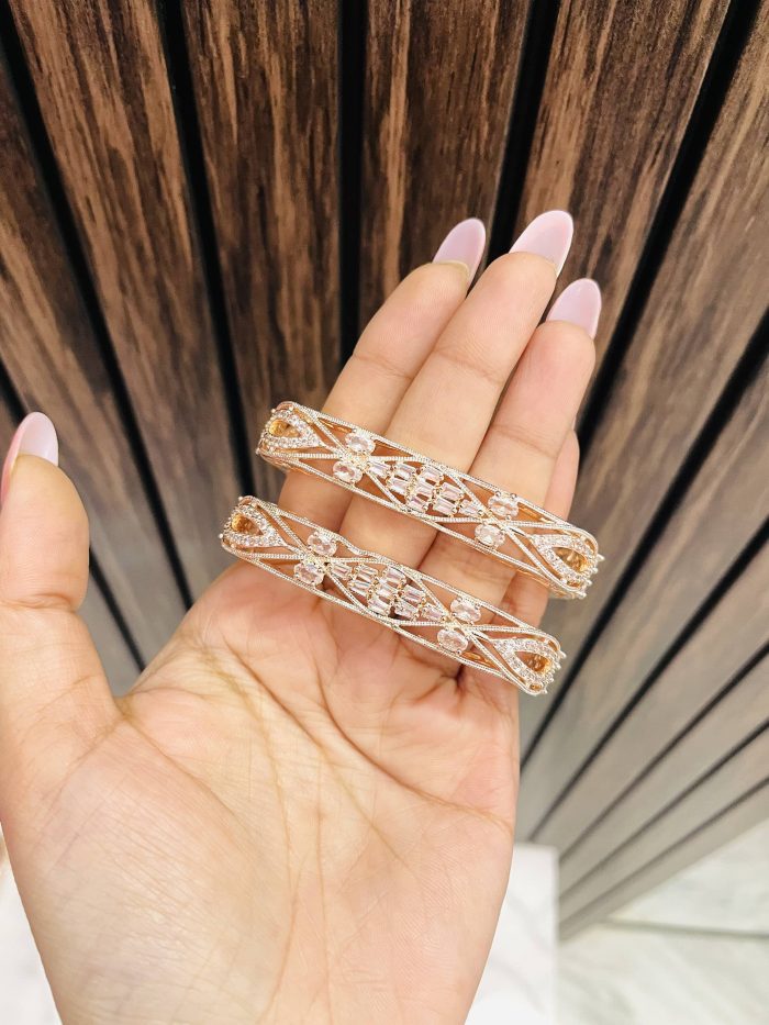 Square ad kade pair Rosegold - Image 3