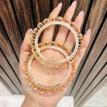 Circle ad kade pair Rosegold