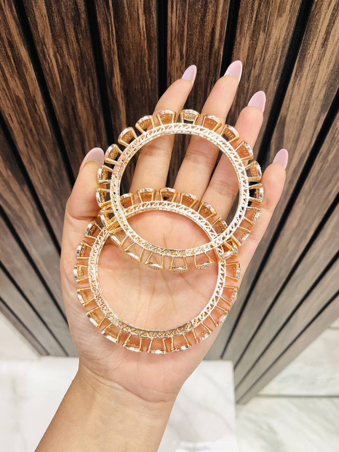 Circle ad kade pair Rosegold - Image 1