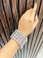 Square ad kade pair silver