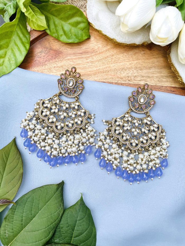 Sunakha Earrings Lavender - Image 1