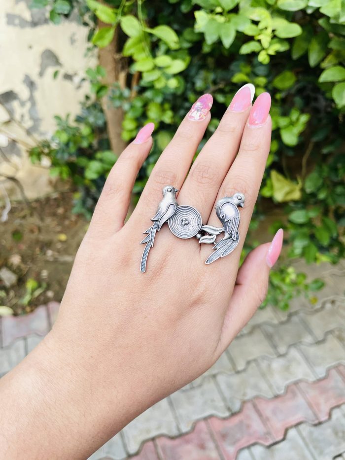 Two bird ring - Image 1