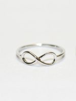 Infinity love 92.5 hallmark silver Ring