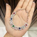 Square multi ad bracelet
