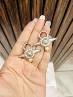 Saloni brass earrings - Image 2