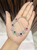 Circle multi ad bracelet