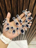 Amreeta ad necklace blue