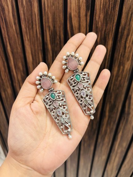 Ramnik brass Earrings