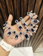 Amreeta ad necklace blue