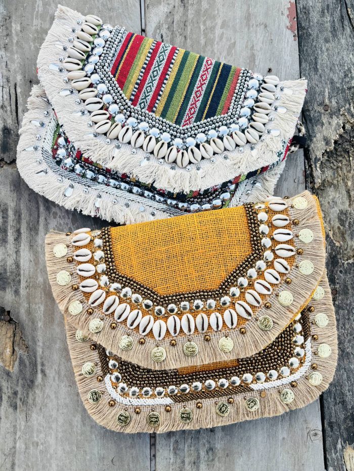 Cowrie boho handbag - Image 2