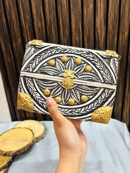 Square premium quality clutch