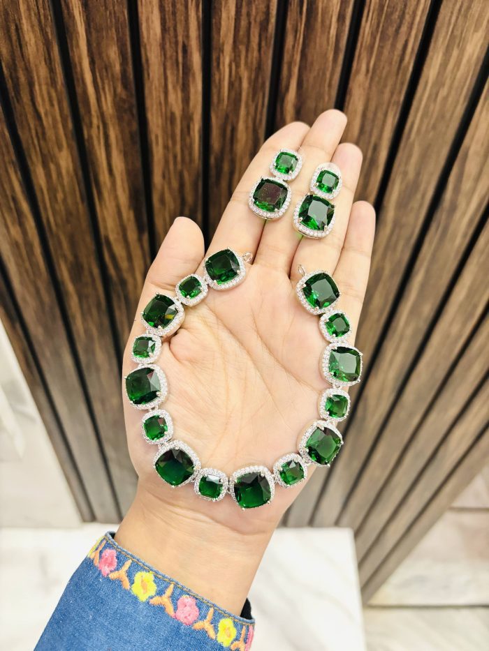 Alani ad necklace Green - Image 1