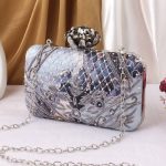 Riya clutch Grey