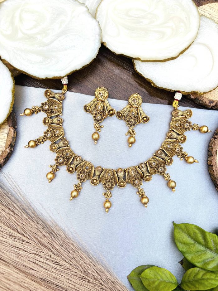 Jodha gold plating necklace - Image 1