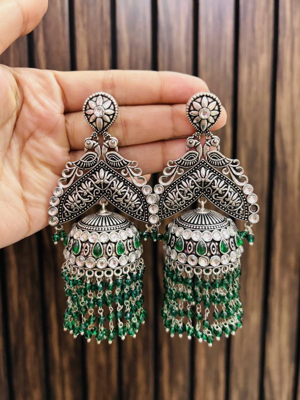 Bareilly vala brass jhumka – Sajana by Shagun