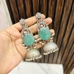 Dipal brass jhumka