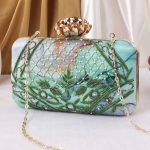Riya clutch Green
