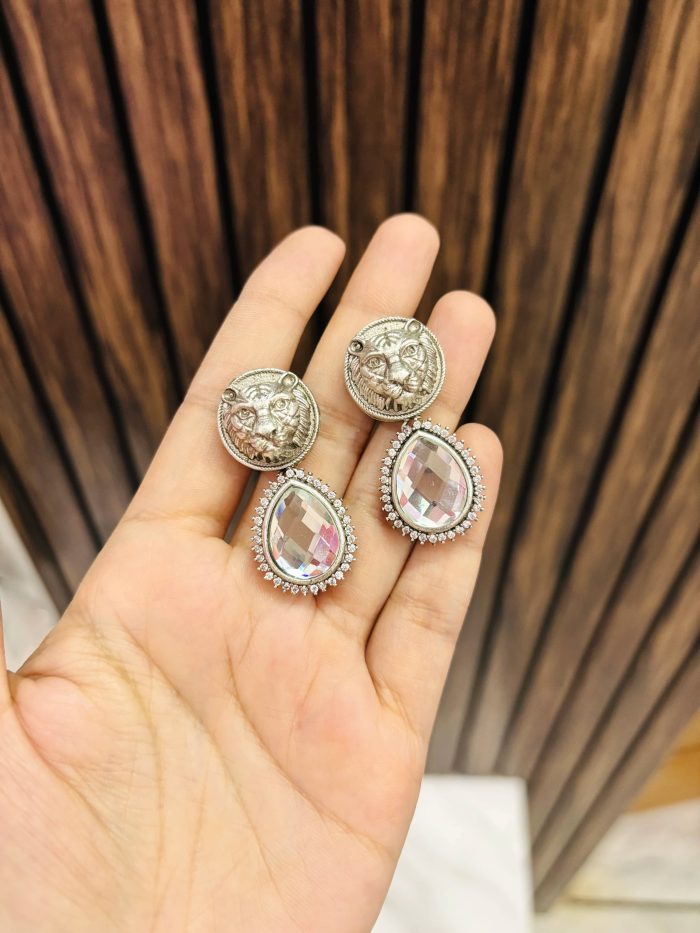 Sabya ad kundan Earrings - Image 1