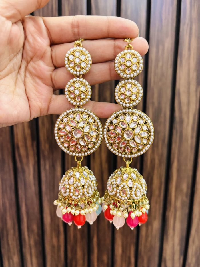 Suyogita Earrings Multi - Image 1