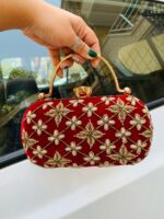 Saloni hand embroidery clutch - Image 5