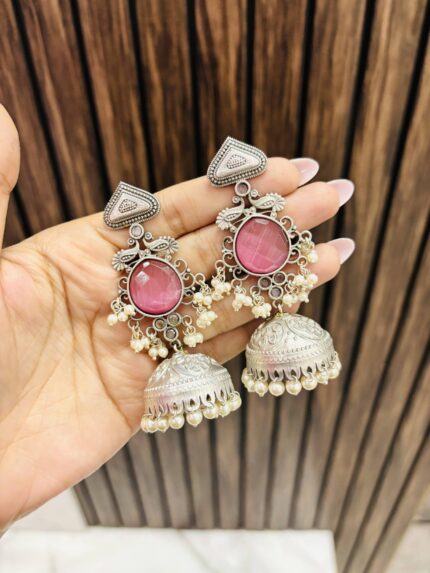 Agrati brass jhumka