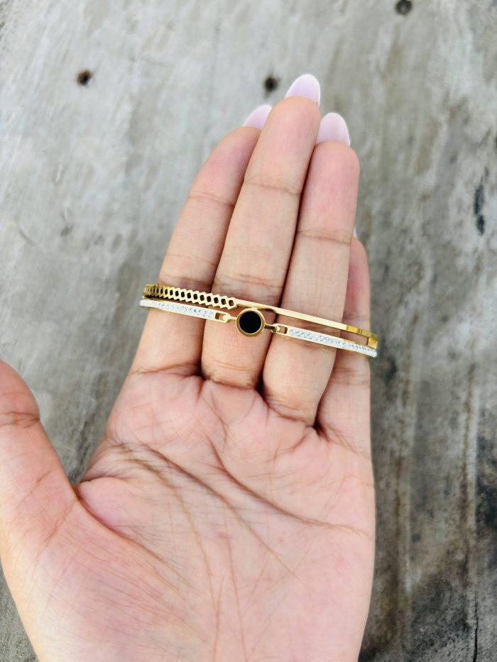 Aman Gold plating bracelet Anti tarnish - Image 2