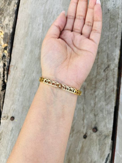 Roman Gold plating bracelet Anti tarnish