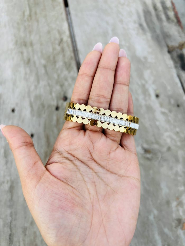 Bakshi Gold plating bracelet Anti tarnish - Image 3